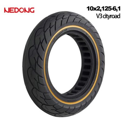 pneu sólido 10x2.125-6 Amarelo [Nedong]