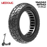 pneu sólido 10x2,5-6,5 60/70-6,5 45mm offroad [Nedong]