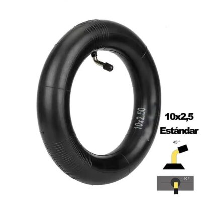 Câmara de Ar 10x2,5 Válvula 90ºx45º [Standard]
