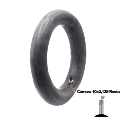 Câmara de ar trotinete 10x2.125 Válvula Reta [Premium]