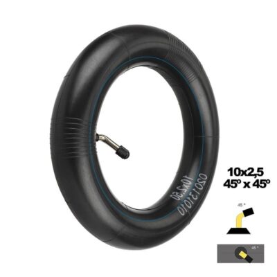 Câmara de Ar 10x2,5 Válvula 45ºx45º [Premium]