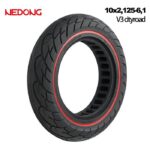 pneu sólido 10x2.125-6.1 V3 Vermelho [Nedong]