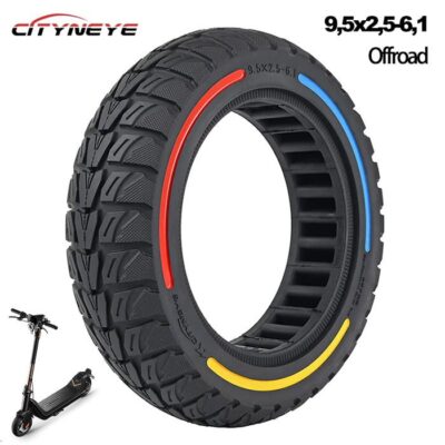 pneu sólido 9,5x2,5-6,1 para trotinete Xiaomi e Niu