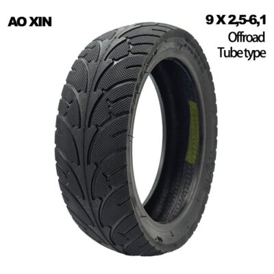 Pneu 9x2.5-6.1 para Cecotec M40[Aoxin]