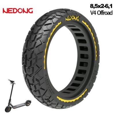 pneu sólido 8,5x2 offroad[Nedong]